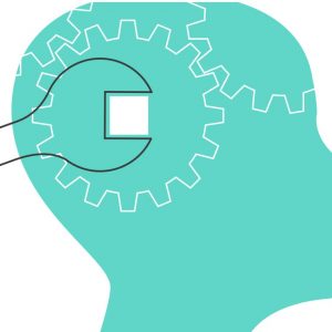 proactive mindset: spanner turning cog in brain