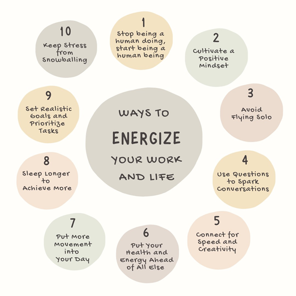 Energizing lifestyle tips